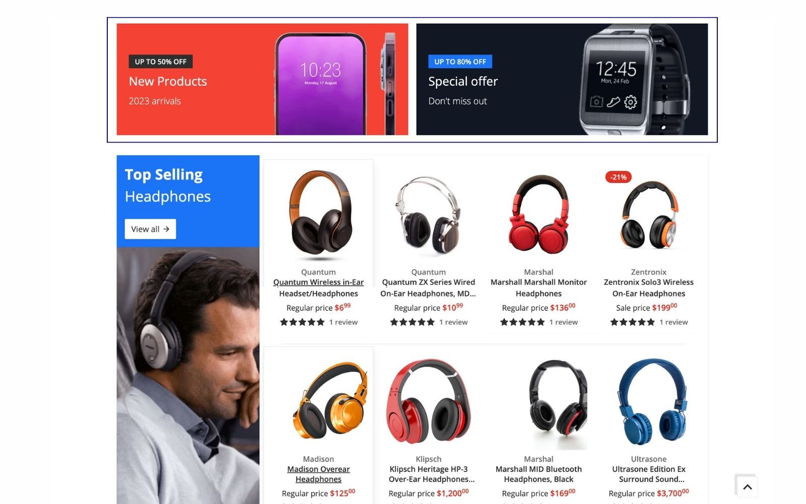 promo banners charge shopify theme